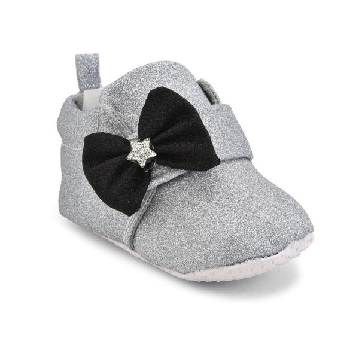 Silver shop baby booties